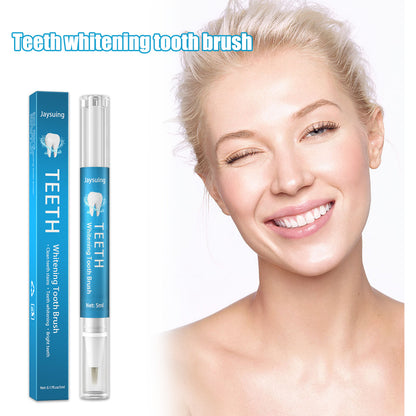 Teeth Whitening Gel Pen, Helps Brighten & Clean yellowed, Tea & Tobacco Stained Teeth  - By Jaysuing