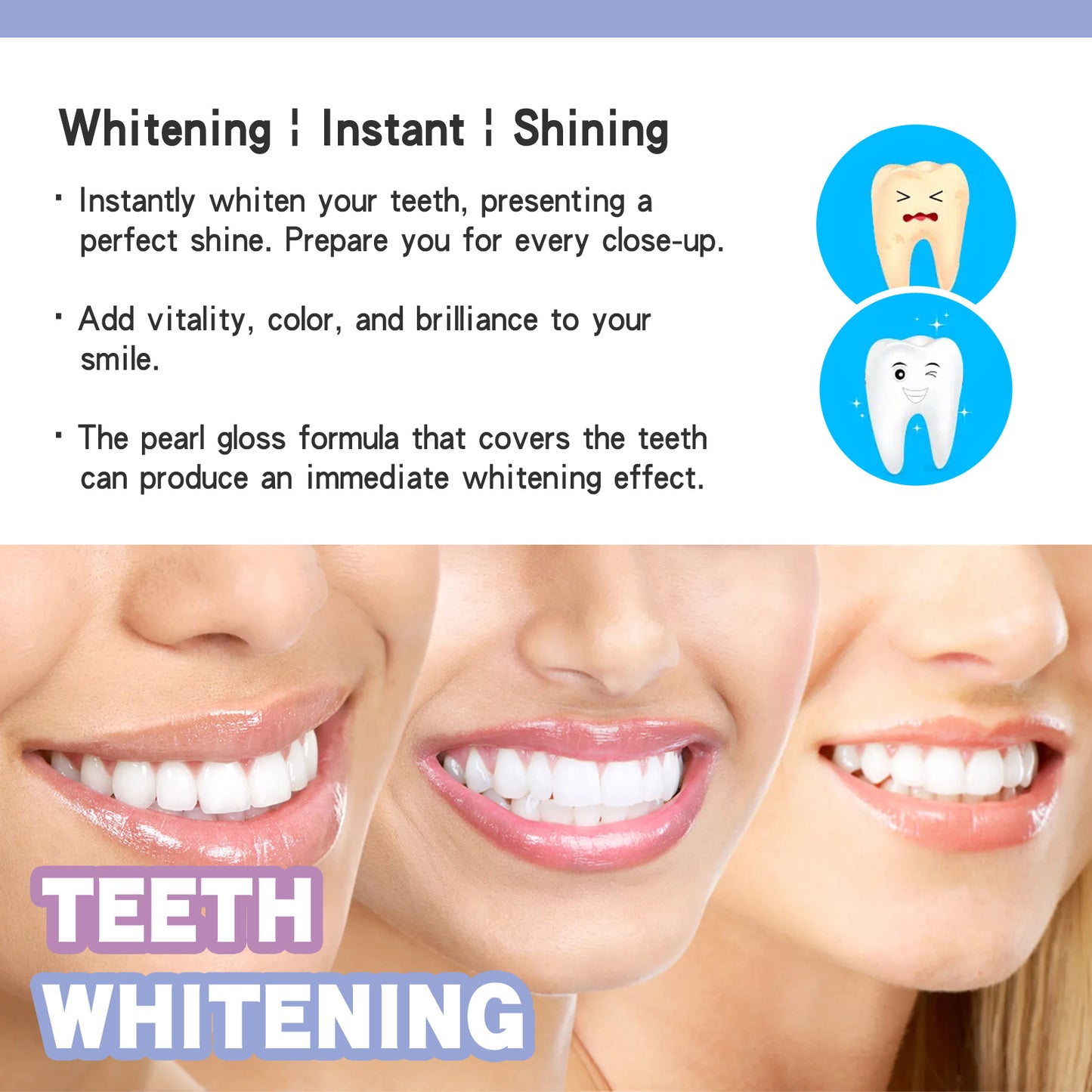 Whitening Teeth Pen, whitens teeth and freshens breath