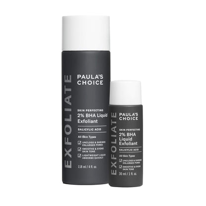 Paula's Choice SKIN PERFECTING 2% BHA Liquid Salicylic Acid Exfoliant-Facial Exfoliant for Blackheads, Enlarged Pores, Wrinkles & Fine Lines